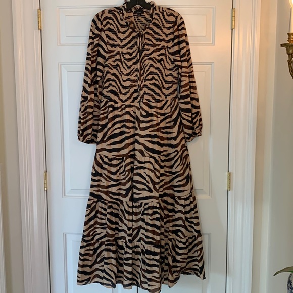 J Crew animal print midi - Picture 5 of 5